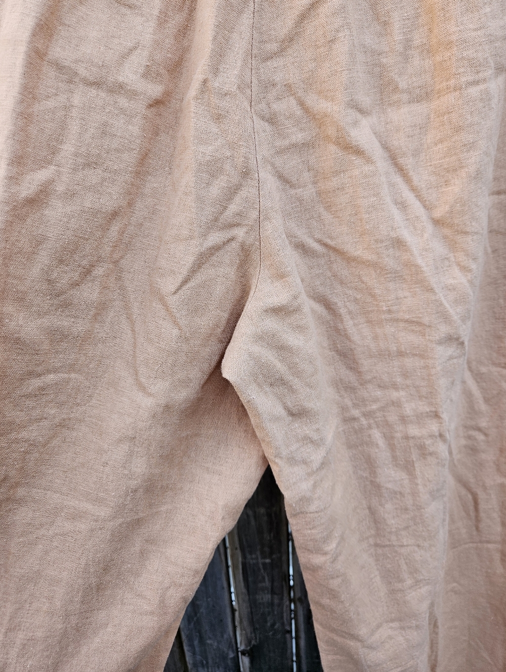 JL Wide Leg Paperbag Waist Pants in Peach Women's Size M - Picture 14 of 16